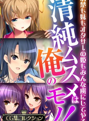 清純ムスメは俺のモノ！〜清楚も妹もオタサーの姫もみんな虜にしてやる〜【CG集コレクションBIG】❤大人のSEXY絵本 【単行本】購入はこちら！