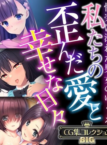 私たちの歪んだ愛と幸せな日々 〜快楽に溺れた男女のゆくえ〜【CG集コレクションBIG】❤大人のSEXY絵本 【単行本】購入はこちら！